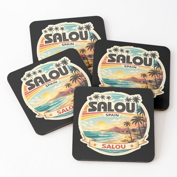 Item preview, Salou spain Tarragona Retro Rainbow designed and sold by Georain.