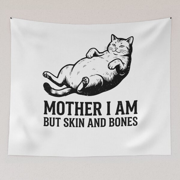 Item preview, Mother I Am But Skin And Bones designed and sold by Mirandalab.