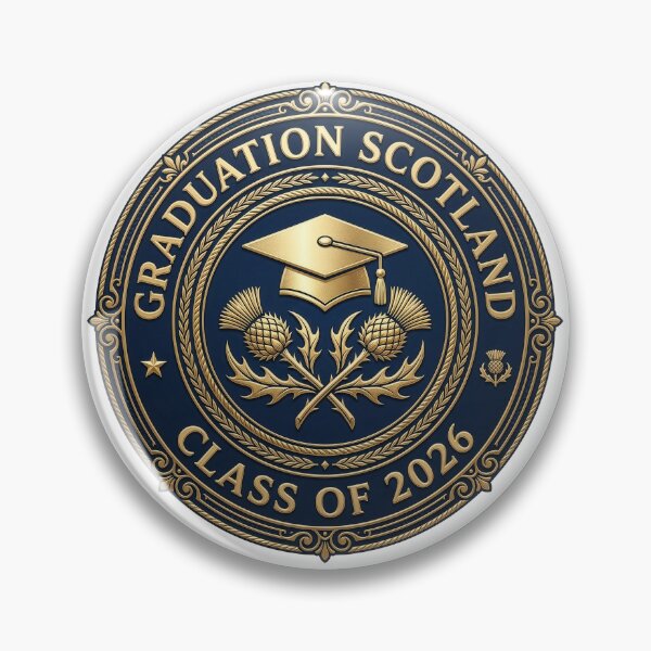 Item preview, Graduation Scotland Class of 2026 Crest designed and sold by Loom on the Loch.