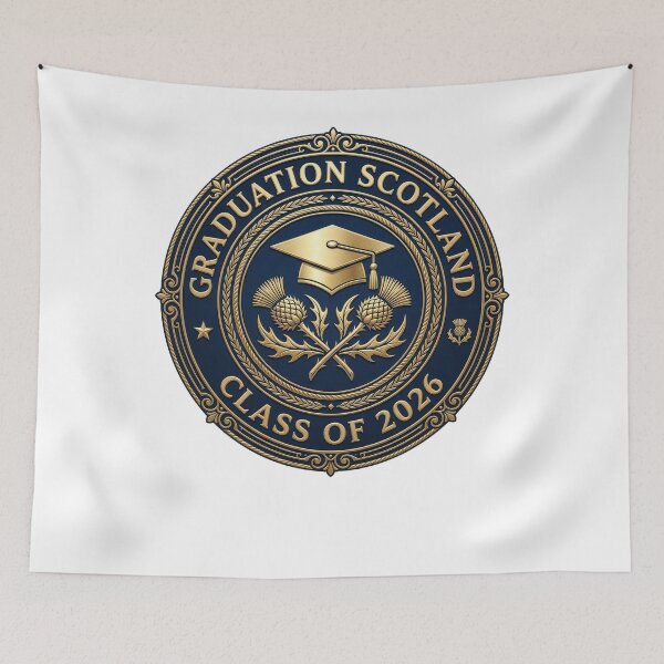 Item preview, Graduation Scotland Class of 2026 Crest designed and sold by Loom on the Loch.