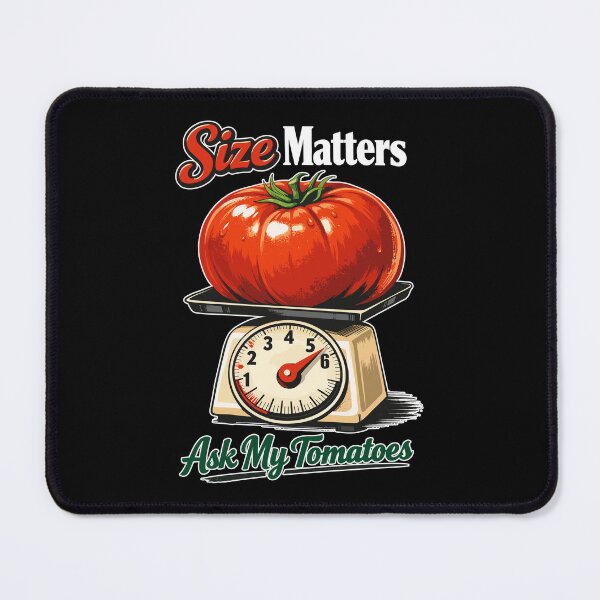 Item preview, Size Matters: Funny giant tomato on scales designed and sold by Pineapple-Tree.