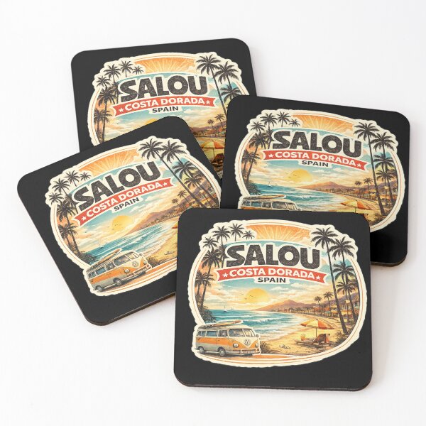 Item preview, Salou spain Tarragona Retro Rainbow designed and sold by Georain.