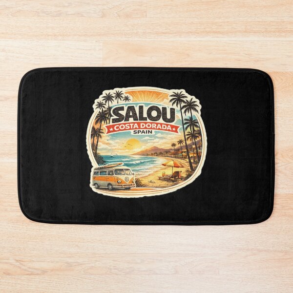 Item preview, Salou spain Tarragona Retro Rainbow designed and sold by Georain.