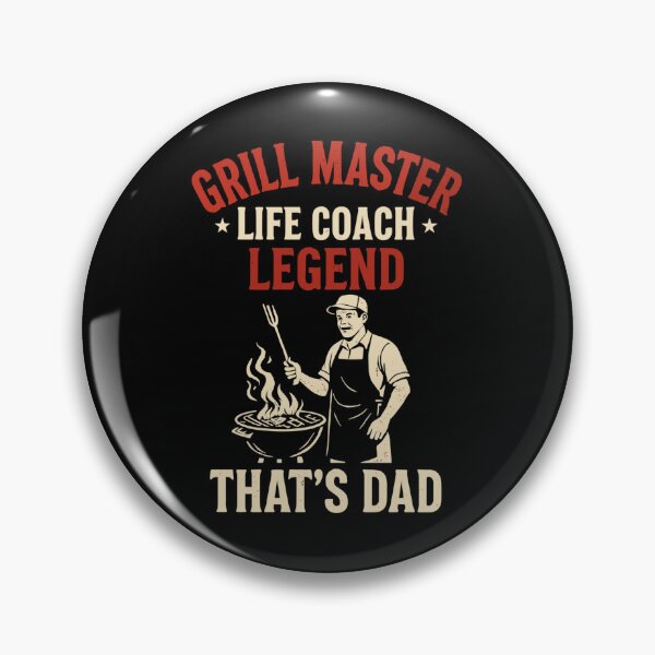 Item preview, Grill Master Life Coach Legend - Dad Gift designed and sold by Pineapple-Tree.