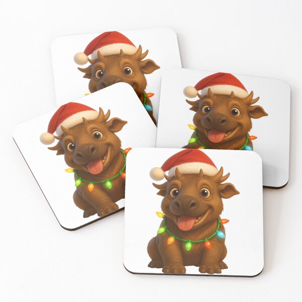 Item preview, Christmas Uintatherium designed and sold by Sillytoe.