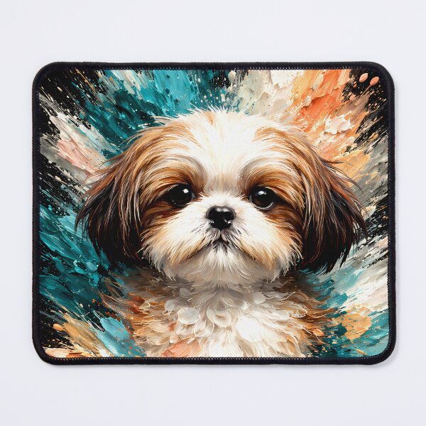 Item preview, Shih Tzu Color Explosion Dog Art designed and sold by Vista Atelier.