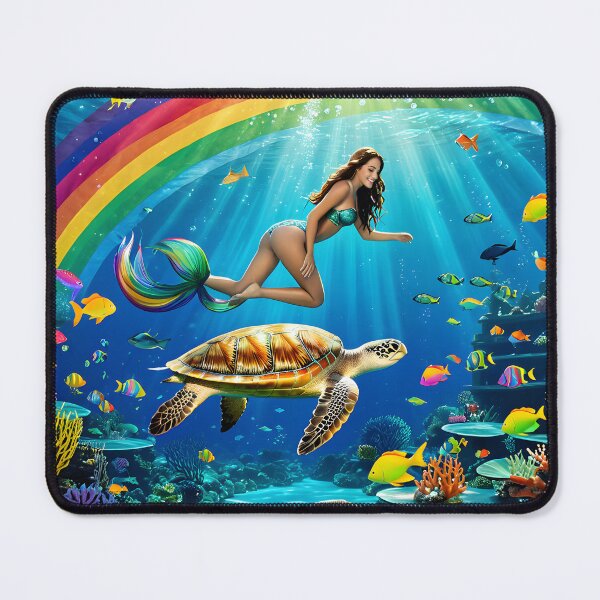 Item preview, Vibrant Underwater Kingdom: Mermaid and Tropical Reef designed and sold by Prism Palette Studio.