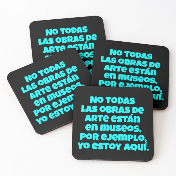 Item preview, No todas las obras de arte están.... designed and sold by JALNERVION SHOP.