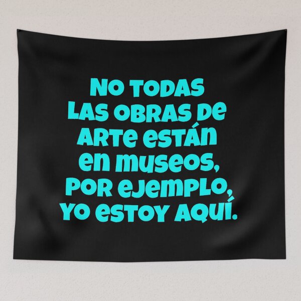 Item preview, No todas las obras de arte están.... designed and sold by JALNERVION SHOP.