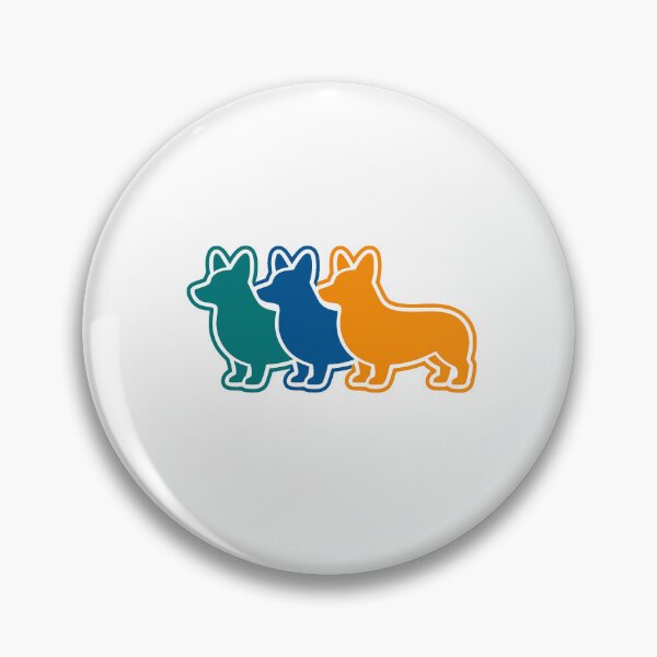 Item preview, Corgi Nursing Unit Crew | Colorful Teamwork Dog Art designed and sold by Corgi & co Shop.