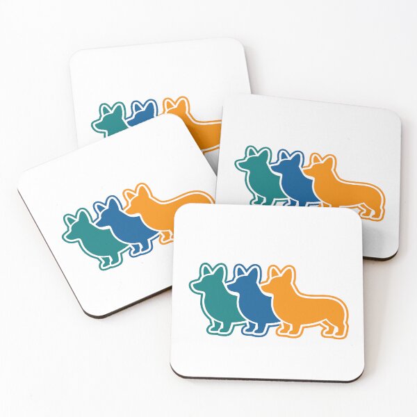 Item preview, Corgi Nursing Unit Crew | Colorful Teamwork Dog Art designed and sold by Corgi & co Shop.
