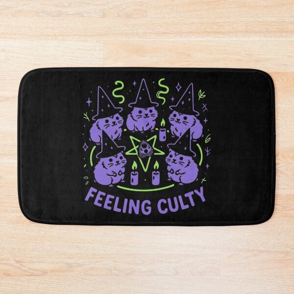 Item preview, Cute Witch Hamster Coven – Funny “Feeling Culty” Halloween Aesthetic designed and sold by SidTastic .