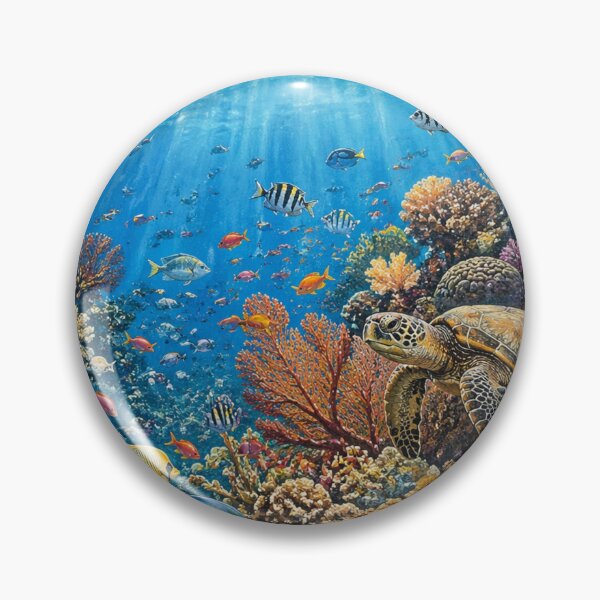 Item preview, Turtle Reef designed and sold by JonelleTshirts.