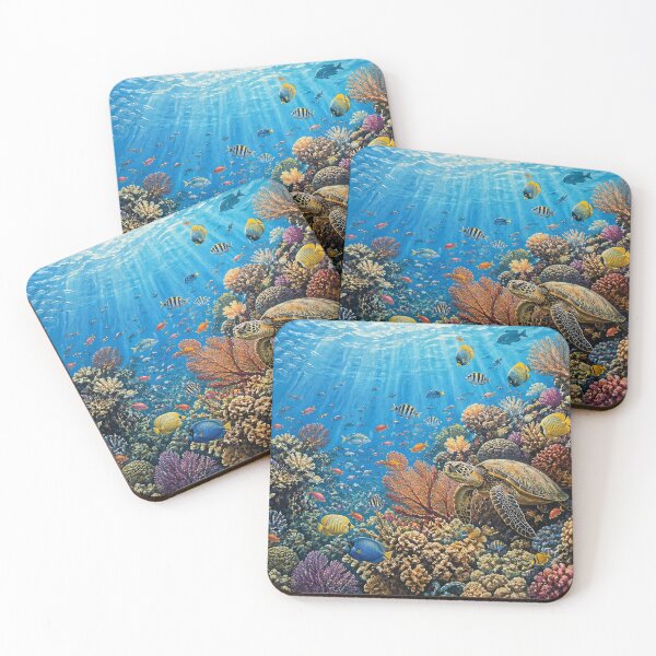 Item preview, Turtle Reef designed and sold by JonelleTshirts.