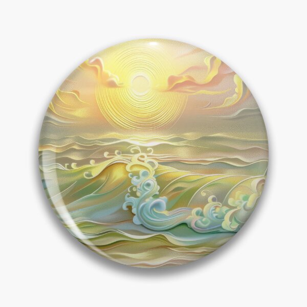 Item preview, Pastel Sunset Coastal Landscape designed and sold by MargaretWiktor.
