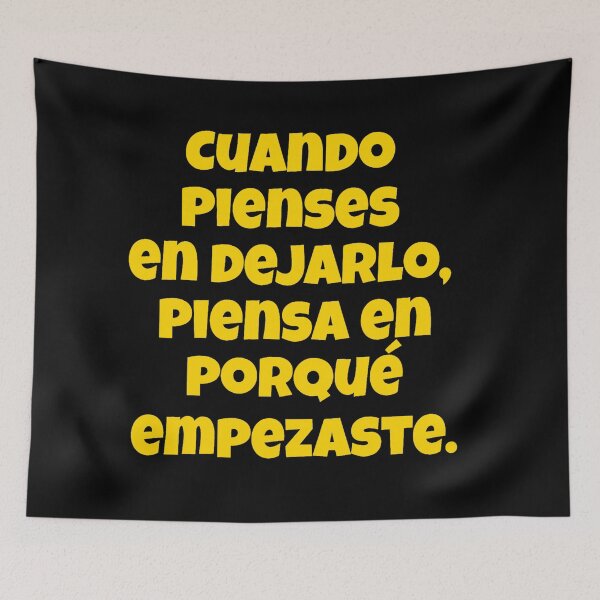 Item preview, Cuando pienses en dejarlo... designed and sold by JALNERVION SHOP.