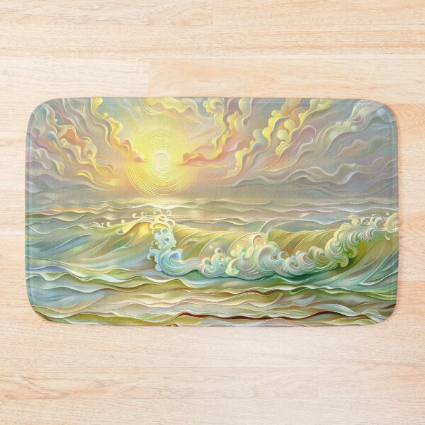 Item preview, Pastel Sunset Coastal Landscape designed and sold by MargaretWiktor.