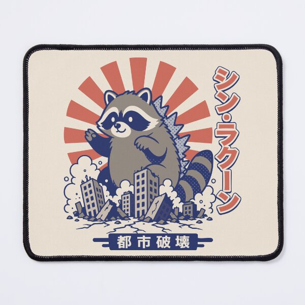 Item preview, Kaiju Raccoon Rampage designed and sold by CamaleonDesigns.