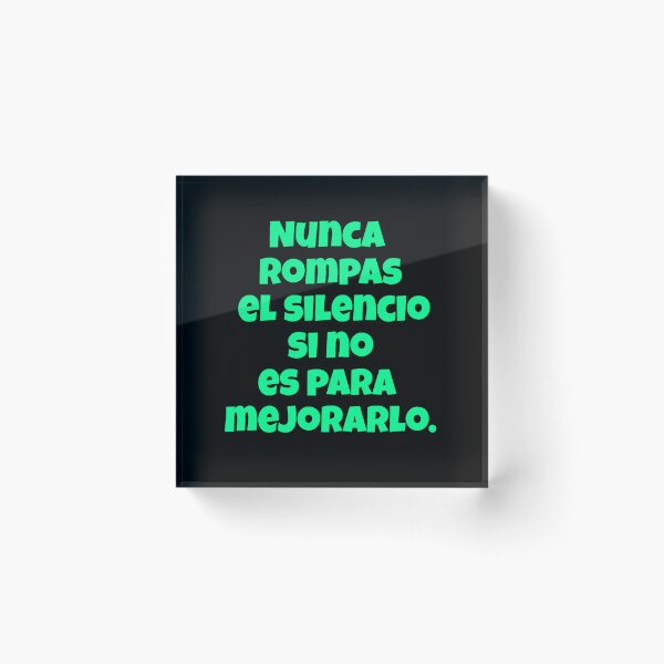 Item preview, Nunca rompas el silencio... designed and sold by JALNERVION SHOP.