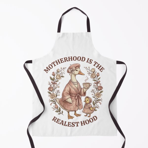 Item preview, Motherhood Is the Realest Hood Goose Shirt, Funny Mom Life Meme Tee, Cute Sarcastic Motherhood Graphic designed and sold by MS Pod Studio.