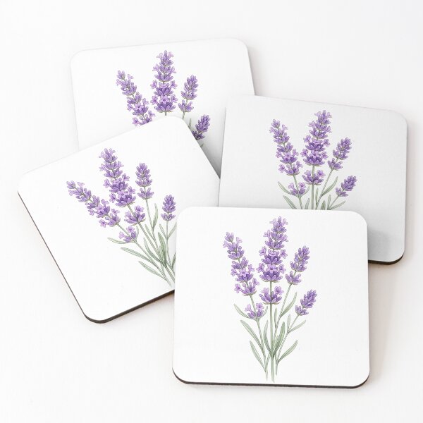 Item preview, Lavender Watercolor Botanical Wall Art designed and sold by Rutvain.