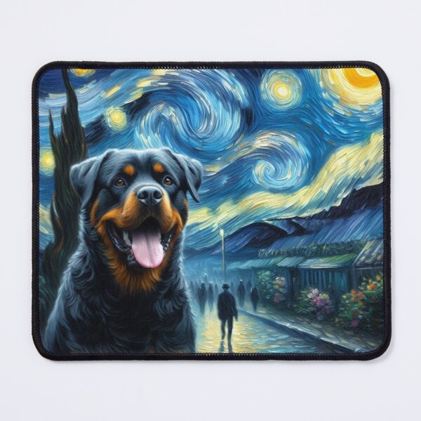 Item preview, Rottweiler Starry Night designed and sold by 123ks.