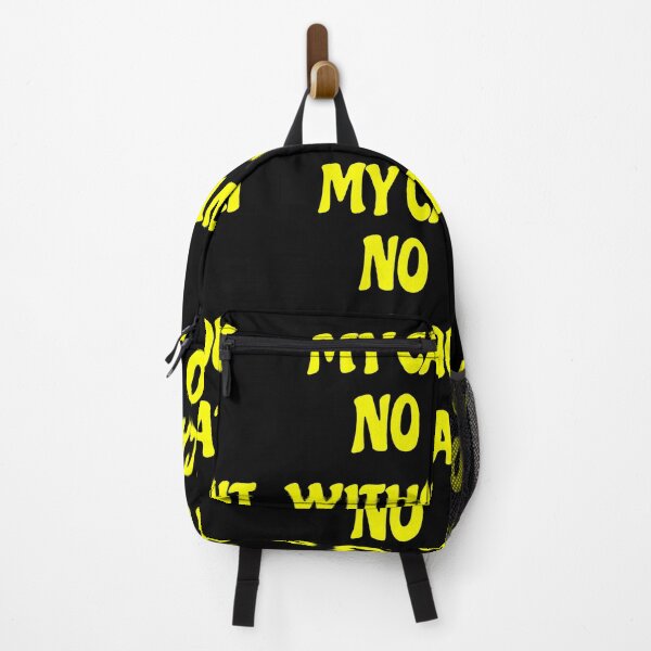 Item preview, No Without my cat designed and sold by JALNERVION SHOP.