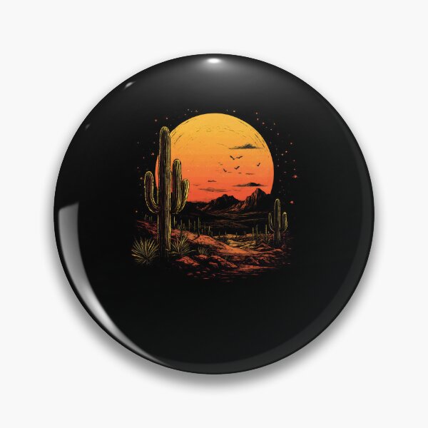 Item preview, Desert Sunset Cactus designed and sold by Mirandalab.