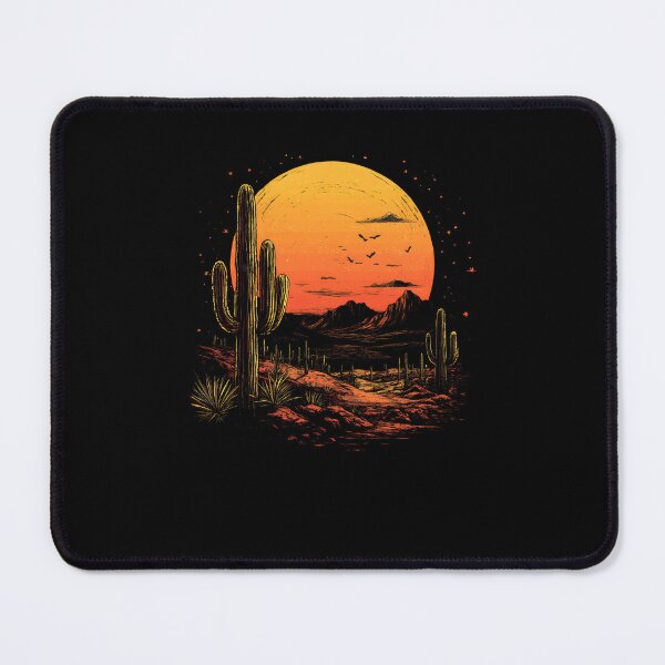Item preview, Desert Sunset Cactus designed and sold by Mirandalab.