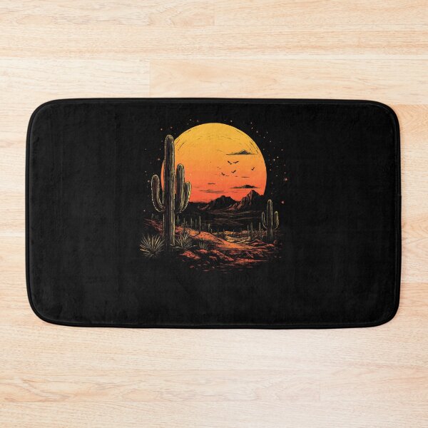 Item preview, Desert Sunset Cactus designed and sold by Mirandalab.