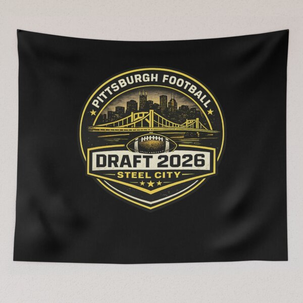 Item preview, Pittsburgh Football Draft 2026 Steel CIty designed and sold by Moutamid22art.