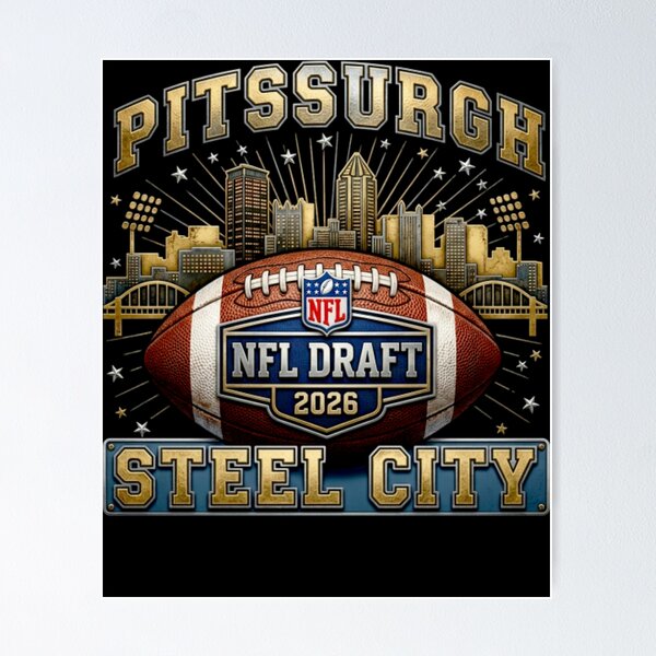 Item preview, Pittsburgh Draft 2026 Steel City designed and sold by Moutamid22art.