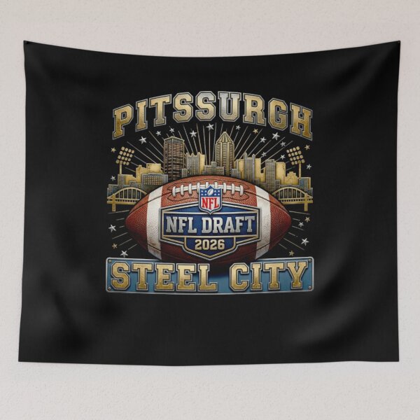 Item preview, Pittsburgh Draft 2026 Steel City designed and sold by Moutamid22art.