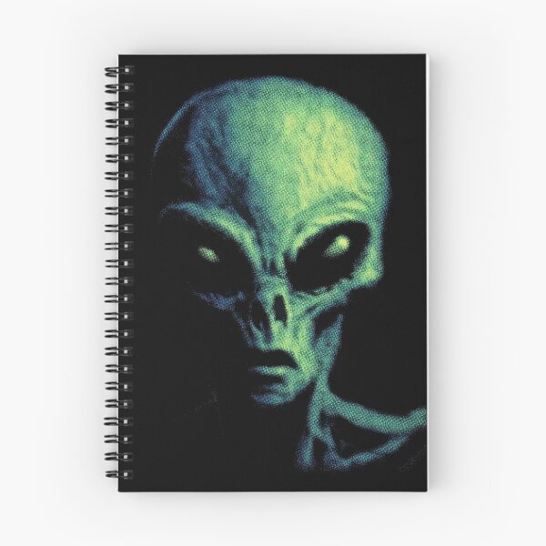 Item preview, Retrato de cabeza alienígena de terror y ciencia ficción oscura designed and sold by trajeado14.