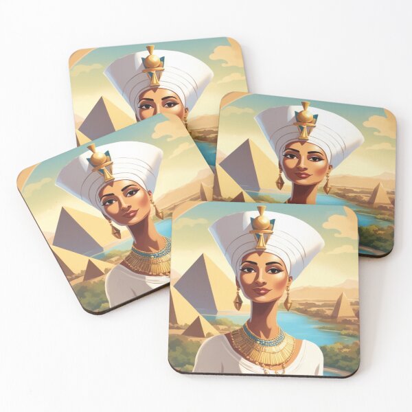 Item preview, Queen Nefertiti — Ancient Egypt Emblem designed and sold by Yasmine Mohammed.