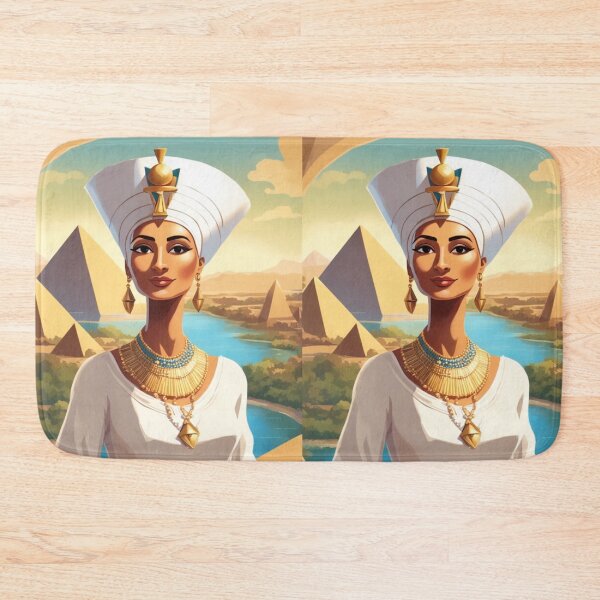 Item preview, Queen Nefertiti — Ancient Egypt Emblem designed and sold by Yasmine Mohammed.