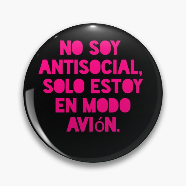 Item preview,  No soy antisocial... designed and sold by JALNERVION SHOP.