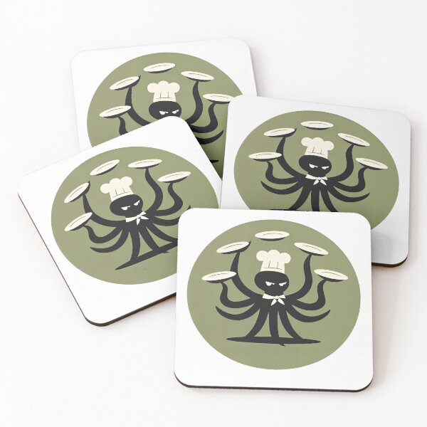Item preview, Chef Octopus Master of Plates designed and sold by ForeverPrintsOK.