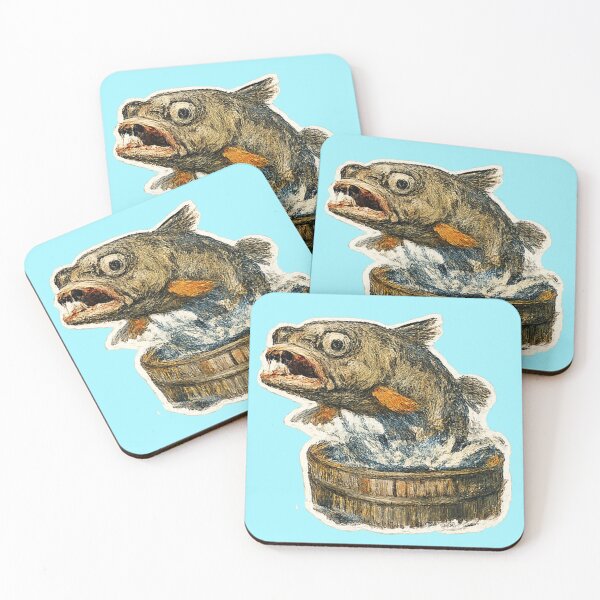 Item preview, Vintage Jumping Fish designed and sold by bolguzart.