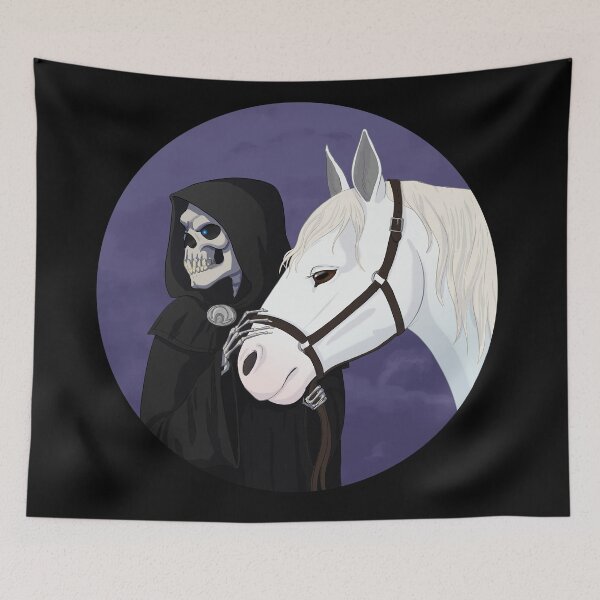 Item preview, Death and his Steed designed and sold by khalico.