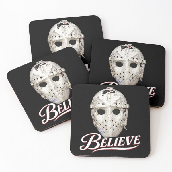 Item preview, Bernie Parent Ice Hockey Mask Believe designed and sold by Moutamid22art.
