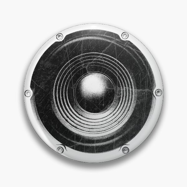 Item preview, Vintage Speaker: Dark Analog Soul Audio Etched Illustration designed and sold by Ghoul Enterprises.