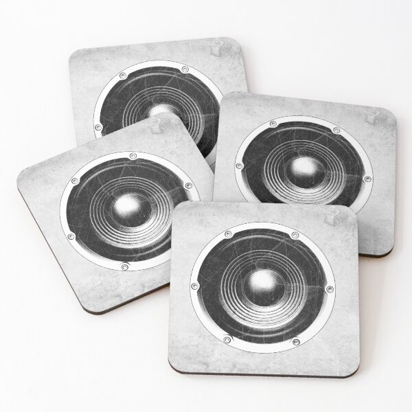 Item preview, Vintage Speaker: Dark Analog Soul Audio Etched Illustration designed and sold by Ghoul Enterprises.