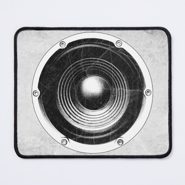 Item preview, Vintage Speaker: Dark Analog Soul Audio Etched Illustration designed and sold by Ghoul Enterprises.