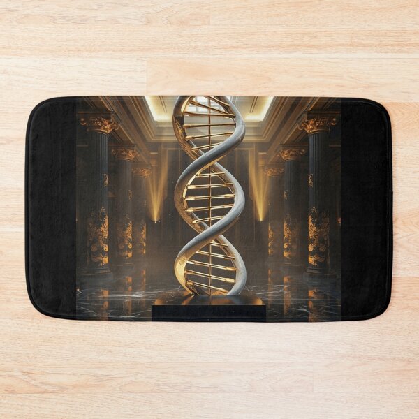 Item preview, Golden DNA Helix - Evolutionary Success Monument designed and sold by THEARTCURATİON .
