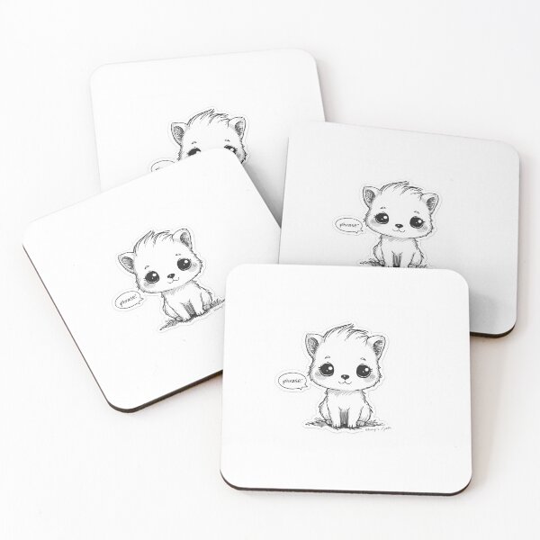 Item preview, Cute Puppy “phrase.” – Custom Quote Dog Sticker designed and sold by Sticker shop 007.