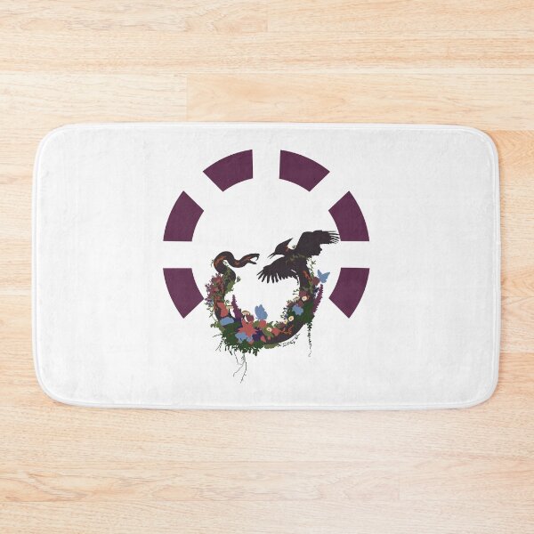Item preview, Snake and Songbird Floral Circle Sunrise Reaping Inspired Design designed and sold by creatingmouseshop.