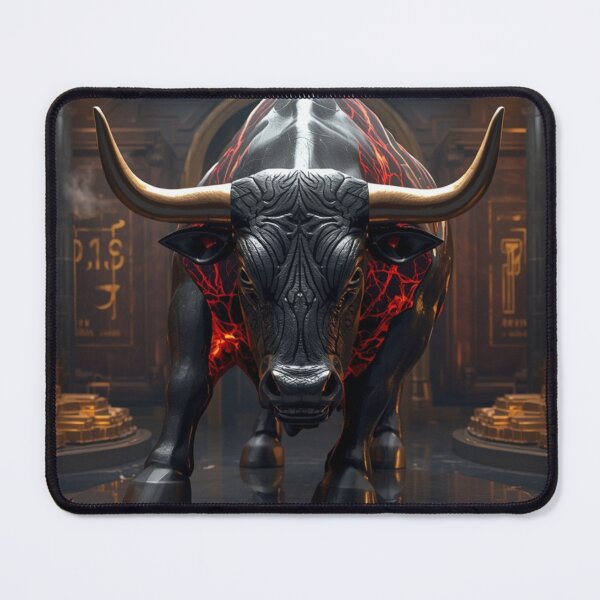 Item preview, Iron Bull Market Titan - Financial Dominance Statue designed and sold by THEARTCURATİON .