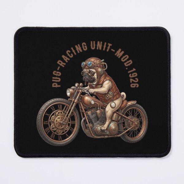 Item preview, Steampunk Pug Racing Unit MOD. 1926 Art. designed and sold by KojourinArt.