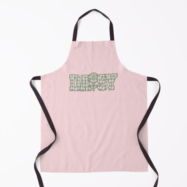 Item preview, Sage Green Gingham Daisy Patch - Floral Applique Style designed and sold by thelexiverse.